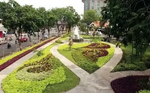 Pembangunan Taman Kota Jalan Kimia Menelan Biaya 421 Juta Pembangunan Taman Kota Jalan Kimia Menelan Biaya 421 Juta