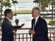 Joko Widodo Bertemu Dengan Malcolm Turnbull di Sela-sela Pertemuan APEC di Da Nang Joko Widodo Bertemu Dengan Malcolm Turnbull di Sela-sela Pertemuan APEC di Da Nang