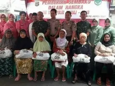 Koramil dan Polsek Sawah Besar Laksanakan Bakti Sosial