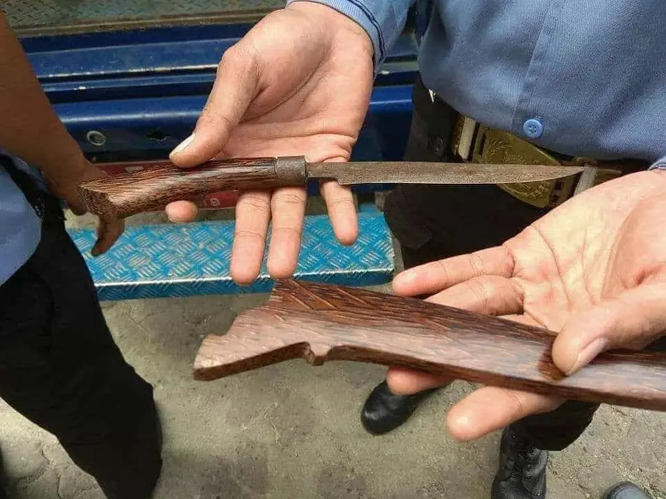 ODMK Membawa Sajam di Pasar Rawamangun Diamankan ODMK Membawa Sajam di Pasar Rawamangun Diamankan