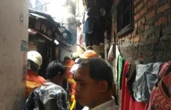 Kawasan Tubagus Angke Dilalap Si jago Merah Kawasan Tubagus Angke Dilalap Si jago Merah