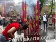 Jelang Imlek Vihara Dharma Bakti Glodok Jakbar Dipadati Pengemis Jelang Imlek Vihara Dharma Bakti Glodok Jakbar Dipadati Pengemis