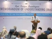 Pencairan Dana Desa Baru 200 Kabupaten