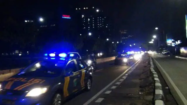 Patroli 'Langit Biru' Jaga Kamtibmas Wilayah Hukum Polres Jakarta Barat Patroli 'Langit Biru' Jaga Kamtibmas Wilayah Hukum Polres Jakarta Barat