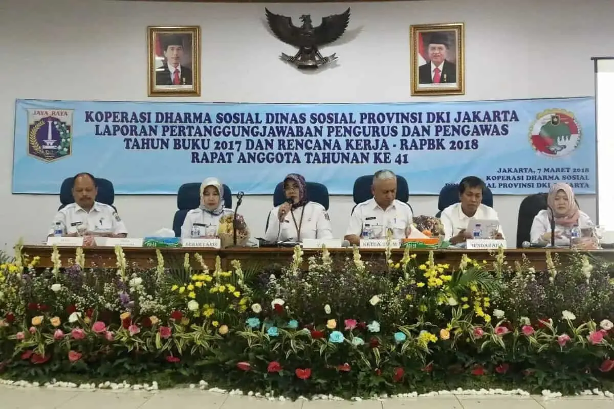 Koperasi Dharma Sosial Dinsos DKI Jadi Contoh Koperasi di Pemda DKI Koperasi Dharma Sosial Dinsos DKI Jadi Contoh Koperasi di Pemda DKI