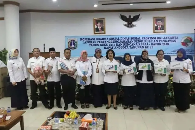 Koperasi Dharma Sosial Dinsos DKI Jadi Contoh Koperasi di Pemda DKI Koperasi Dharma Sosial Dinsos DKI Jadi Contoh Koperasi di Pemda DKI