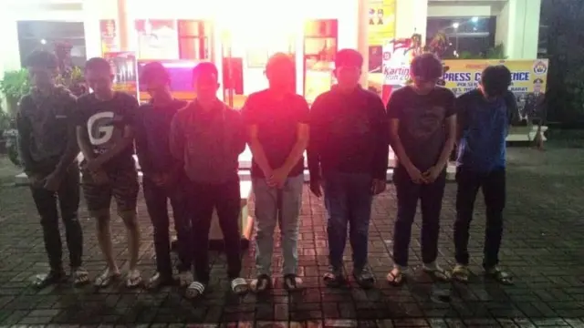 Tim Buser Polsek Kembangan Amankan Pelaku Tawuran Geng Motor