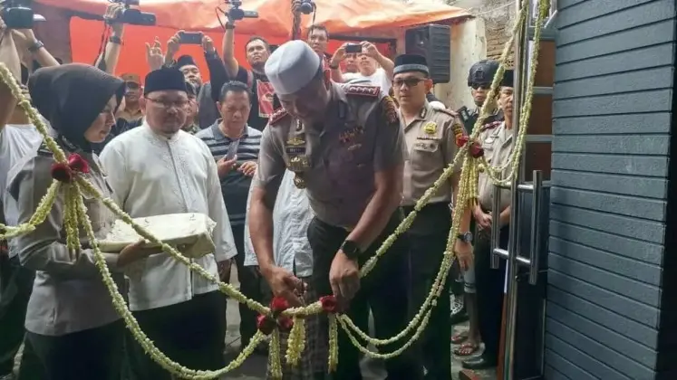 Kombes Hengki Resmikan Renovasi Musholla Baitul Muttaqin