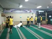 Polisi Cinta Masjid, Polres Jakbar Gelar Kerja Bakti Bersihkan Masjid Baitur Rahmat Polisi Cinta Masjid, Polres Jakbar Gelar Kerja Bakti Bersihkan Masjid Baitur Rahmat