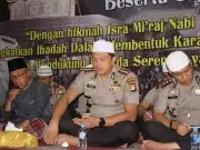Memperingati Isra Mi’raj dan Malam Nisfu Sya’ban Polres Jakbar Gelar Doa Bersama Memperingati Isra Mi'raj dan Malam Nisfu Sya'ban Polres Jakbar Gelar Doa Bersama