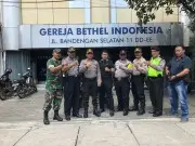 Cegah Aksi Teror, Polsek Tambora Perketat Patroli dan Pengamanan Gereja Cegah Aksi Teror, Polsek Tambora Perketat Patroli dan Pengamanan Gereja