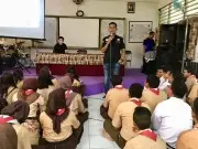 Polisi Sahabat Remaja, Polres Jakbar Berikan Penyuluhan Bahaya Narkoba Polisi Sahabat Remaja, Polres Jakbar Berikan Penyuluhan Bahaya Narkoba