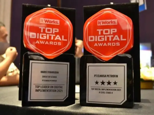 Elnusa Petrofin Raih 2 Penghargaan di Bidang IT dalam Ajang TOP Digital Awards 2021 Elnusa Petrofin Raih 2 Penghargaan di Bidang IT dalam Ajang TOP Digital Awards 2021
