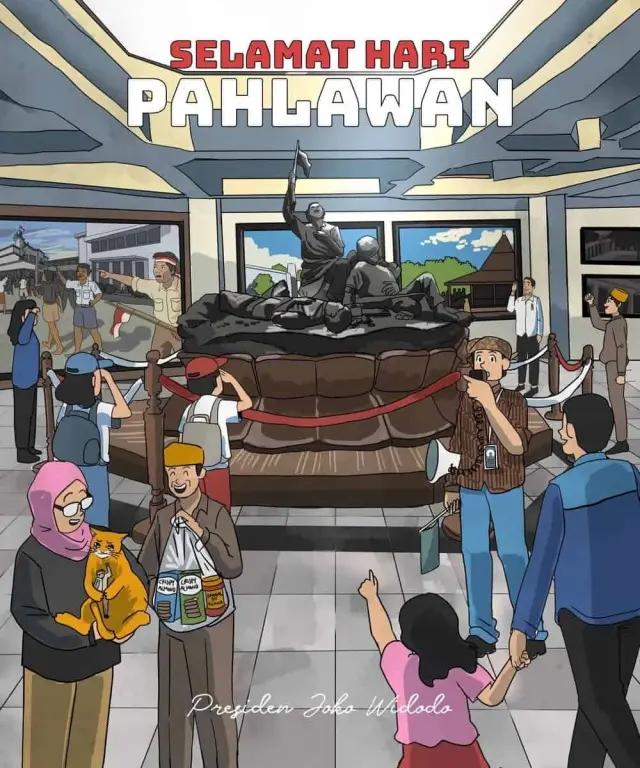 Hari Pahlawan, Jokowi Tegaskan Jaga Kemerdekaan & Isi dengan Pembangunan Hari Pahlawan, Jokowi Tegaskan Jaga Kemerdekaan & Isi dengan Pembangunan
