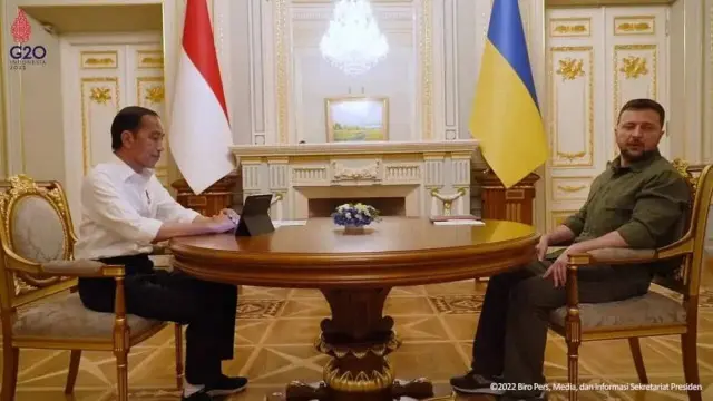 Nilai Sosok Berpengaruh, Zelenskyy Sebut Kehadiran Jokowi Perkuat Koalisi Lawan Perang Nilai Sosok Berpengaruh, Zelenskyy Sebut Kehadiran Jokowi Perkuat Koalisi Lawan Perang