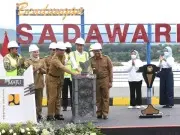 Jokowi Resmikan Bendungan Sadarwana Jokowi Resmikan Bendungan Sadarwana