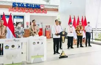 Jokowi Targetkan Pembangunan Tahap 2 Stasiun Manggarai Selesai 2024 - 2025