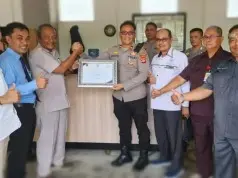GAPASDAP Apresiasi Kapolsek KSKP Merak Polres Cilegon Terima Piagam Penghargaan