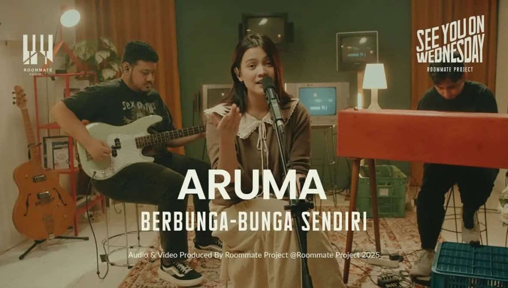 Lirik Lagu Berbunga Bunga Sendiri – Aruma Lirik Lagu Berbunga Bunga Sendiri - Aruma